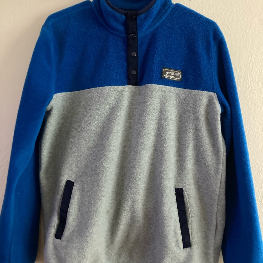 Eddie Bauer boys Quest Fleece Pullover